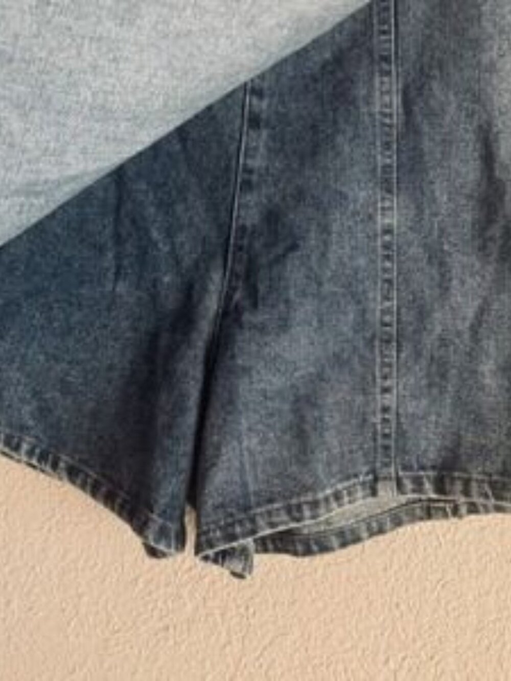 NWT Vigoss Denim Faux‎ Wrap Skort SEE DESCRIPTION - Picture 3 of 5